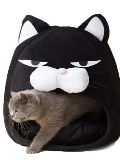 Cartoon Cat Bed House