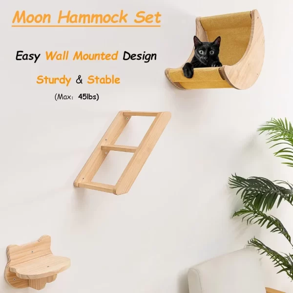 Cat Shelf for Wall Hammock - Image 2