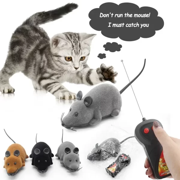 Wireless Electric Rat! You control the fun!