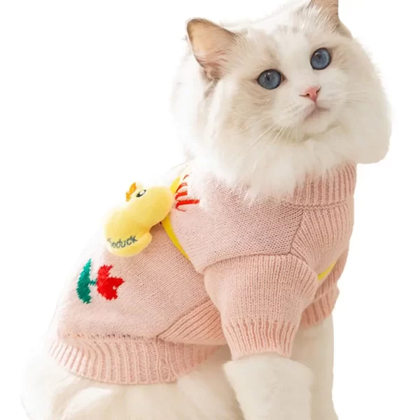 Christmas Style Cat Sweater - Image 9