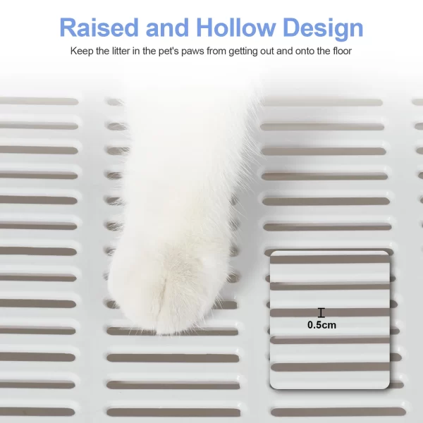 Large Space Foldable Cat Litter Box with Front Entry - Image 5