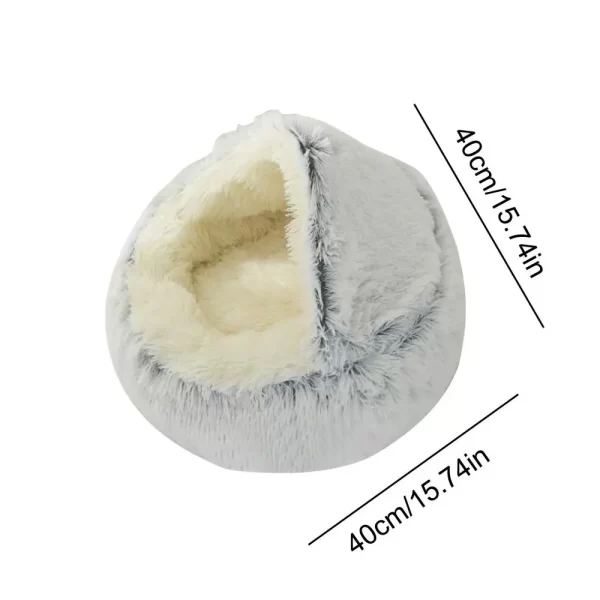 Plush Cat Bed - Image 7