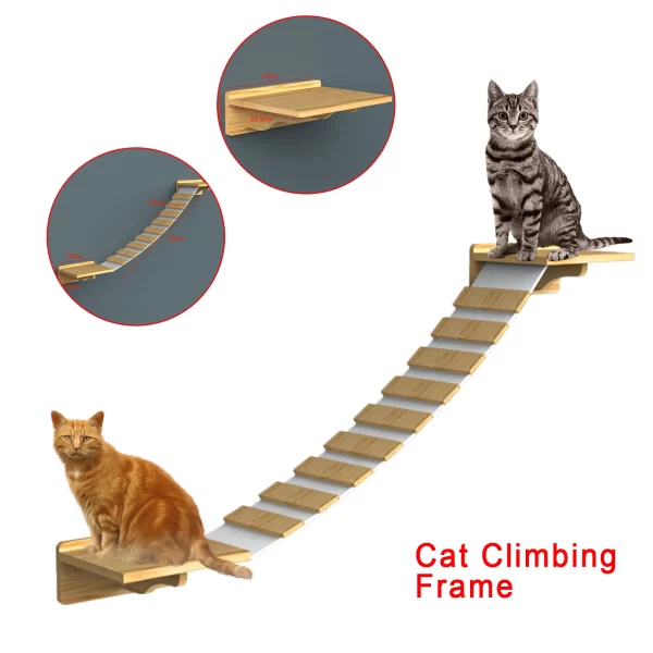 Scratching Roped Cat Bridge Set - Image 2