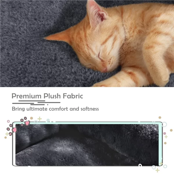 2-Level Cat Tree Condo Tower with Plush Perch - Image 5