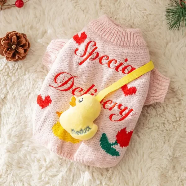 Christmas Style Cat Sweater - Image 4