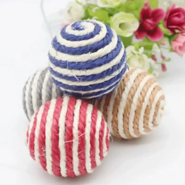Sisal Eco-friendly Cat Scratching Ball - Image 3