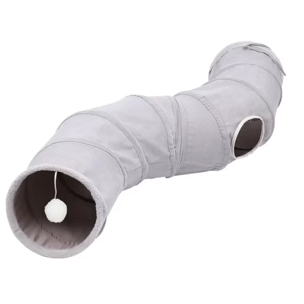 S Shape Collapsible Cat Tunnel - Image 3