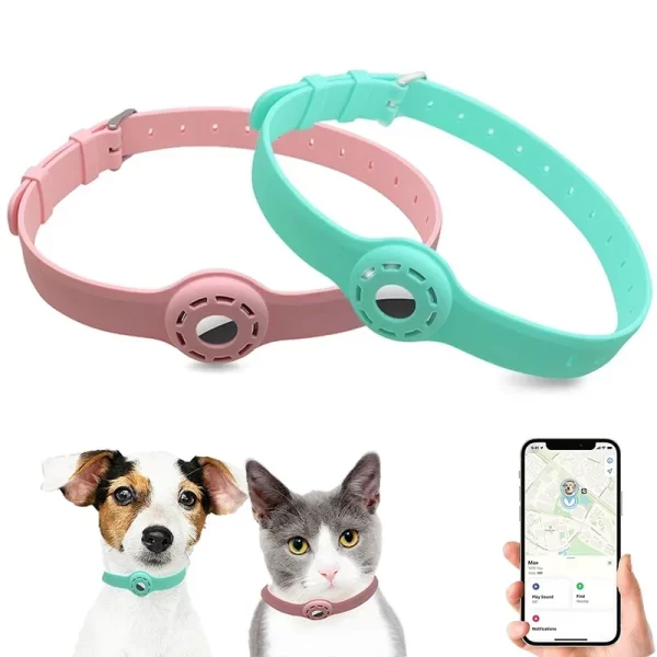 Silicone Anti-Lost Cat Collar For The Apple Airtag - Image 2