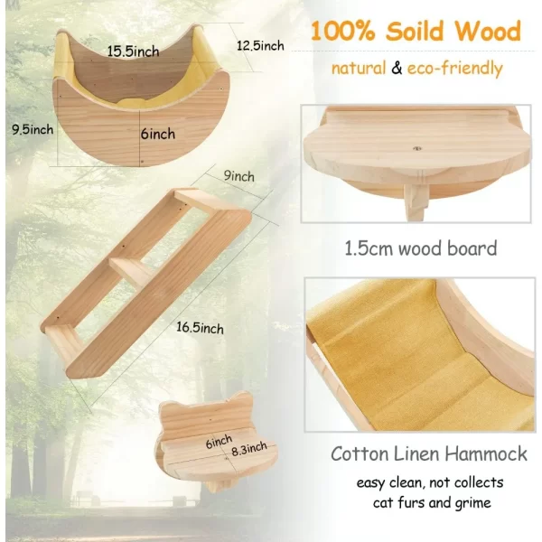 Cat Shelf for Wall Hammock - Image 5