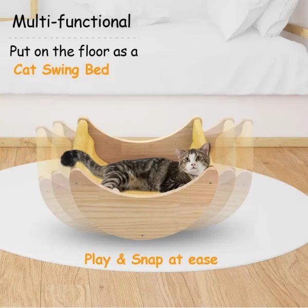 Cat Shelf for Wall Hammock - Image 4