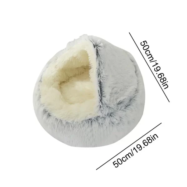 Plush Cat Bed - Image 8