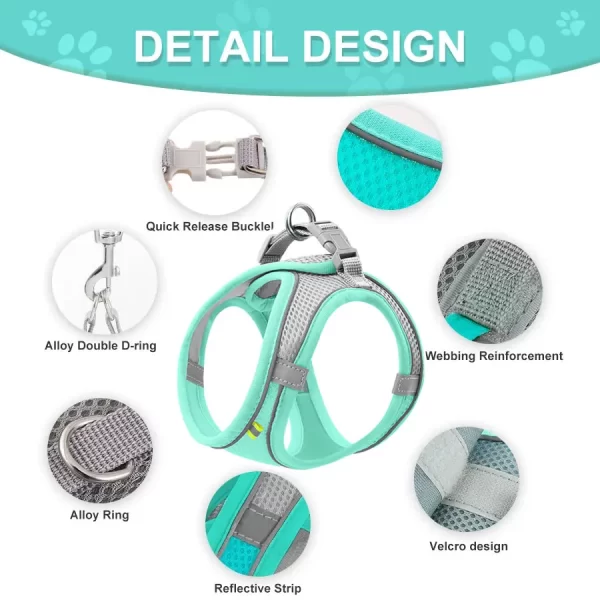 Reflective Cat harness and Leash Set - Image 3