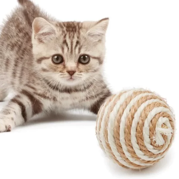 Sisal Eco-friendly Cat Scratching Ball