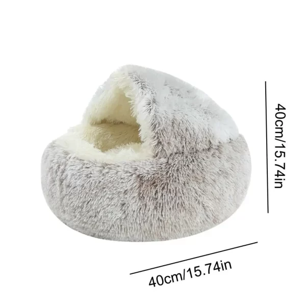 Plush Cat Bed - Image 10