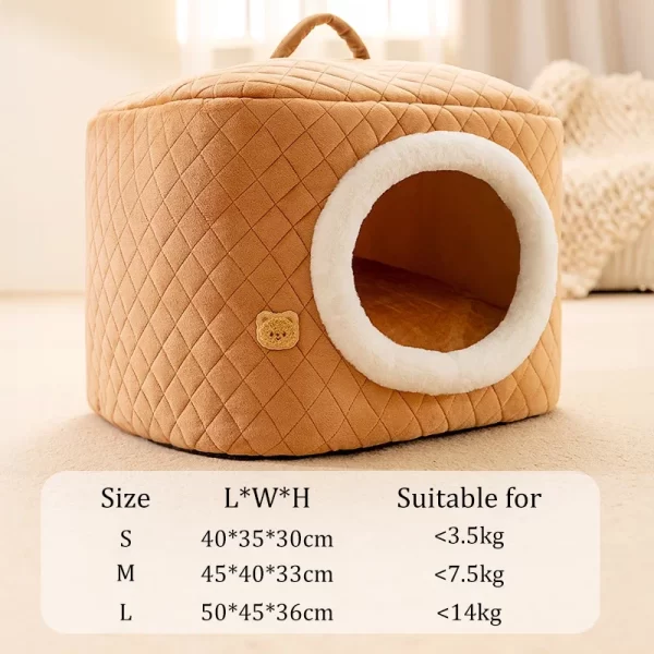 Soft Cat Nest Bed - Image 9