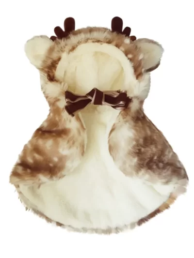 Warm Elk Fawn Cloak Cape