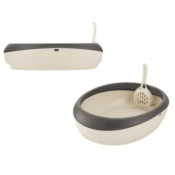 Easy Clean Cat Litter Box with Scoop - Image 5