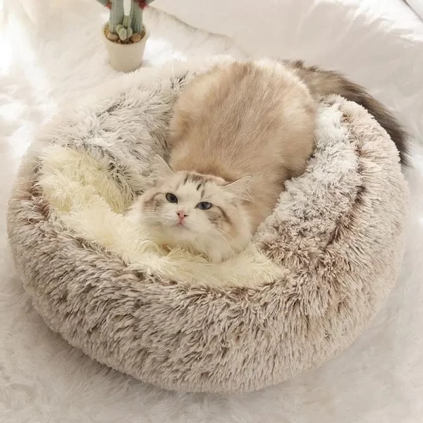 Plush Cat Bed - Image 4
