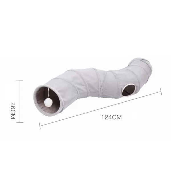 S Shape Collapsible Cat Tunnel - Image 7
