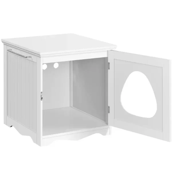 Enclosed Cat Litter Box Furniture - Image 6