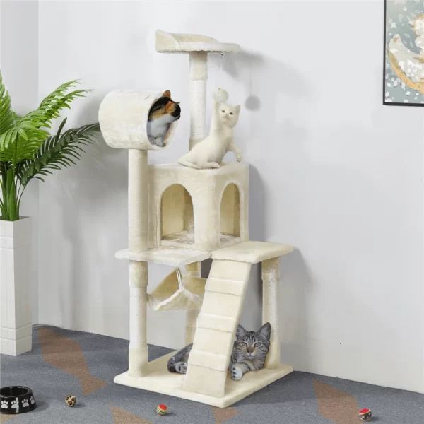 51'' Multilevel Cat Tree with Condo - Image 8