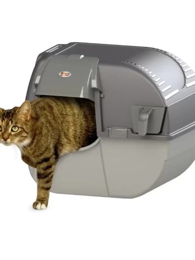 Cat Bedpans Easy Fill Roll 'N Clean Self Cleaning Litter Box