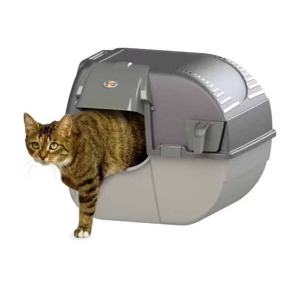 Cat Bedpans Easy Fill Roll 'N Clean Self Cleaning Litter Box
