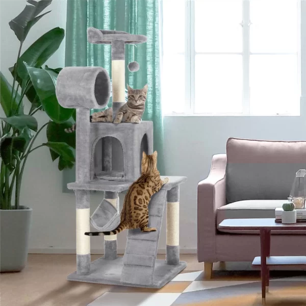 51'' Multilevel Cat Tree with Condo - Image 4