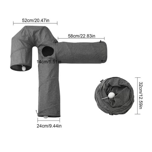 Collapsible Pet Tunnel For Indoor Cats - Image 8