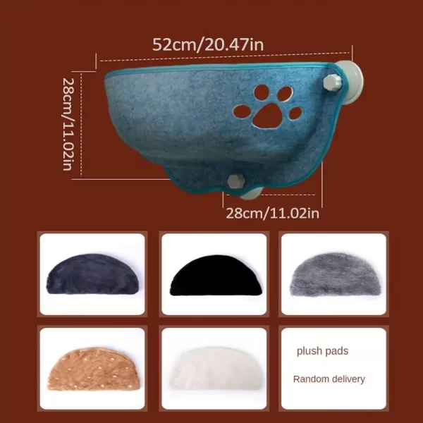 Cat Window Hammock With Strong Suction Cups - Image 9