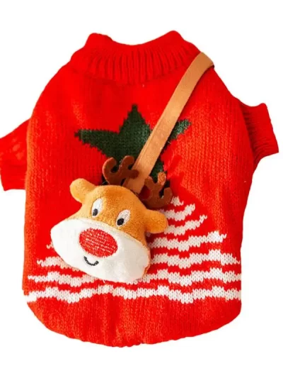 Christmas Style Cat Sweater