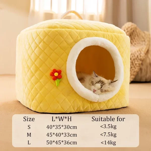 Soft Cat Nest Bed - Image 6