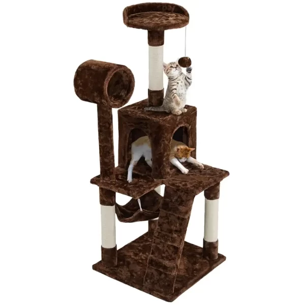 51'' Multilevel Cat Tree with Condo - Image 7