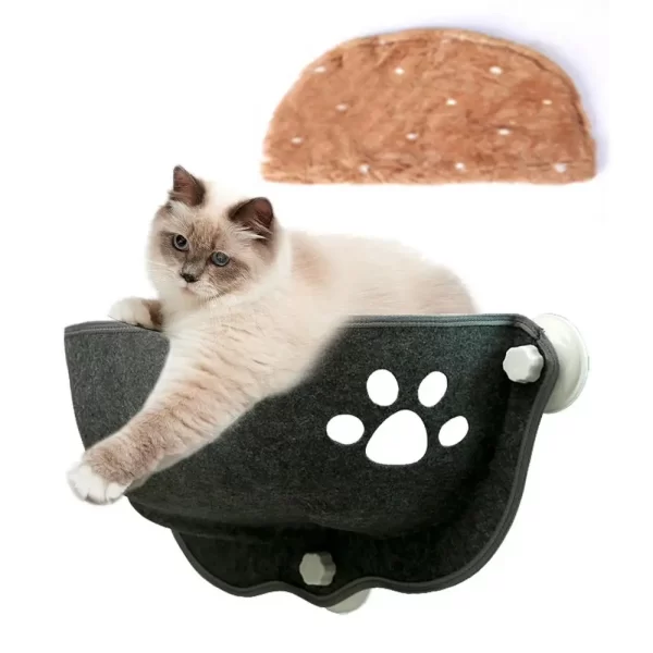 Cat Window Hammock With Strong Suction Cups