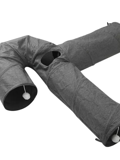 Collapsible Pet Tunnel For Indoor Cats