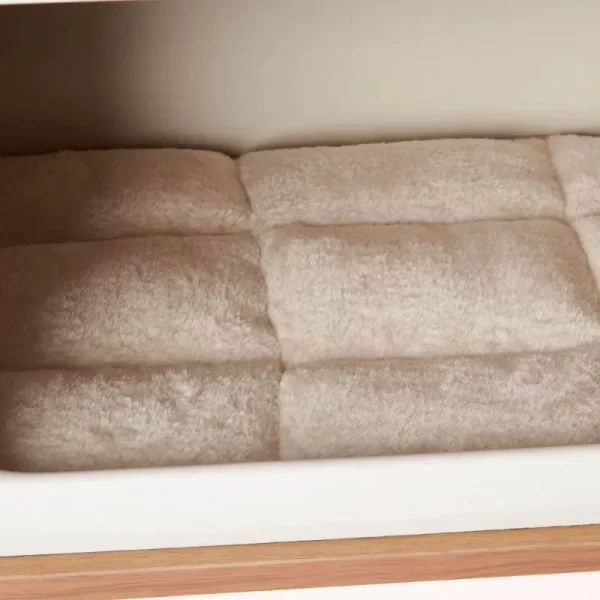 Purr-View Retro TV Cat Condo with Jute Scratching Pad & Washable Mat - Image 4