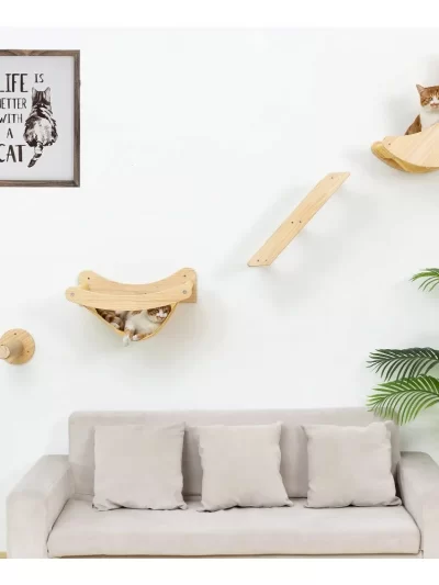 Cat Shelves and Wall Mounted Cat Hammock