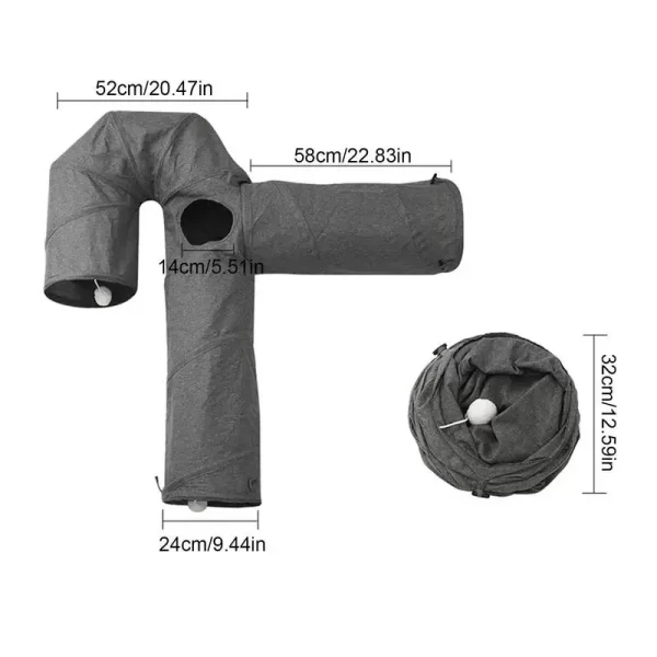 Collapsible Pet Tunnel For Indoor Cats - Image 6