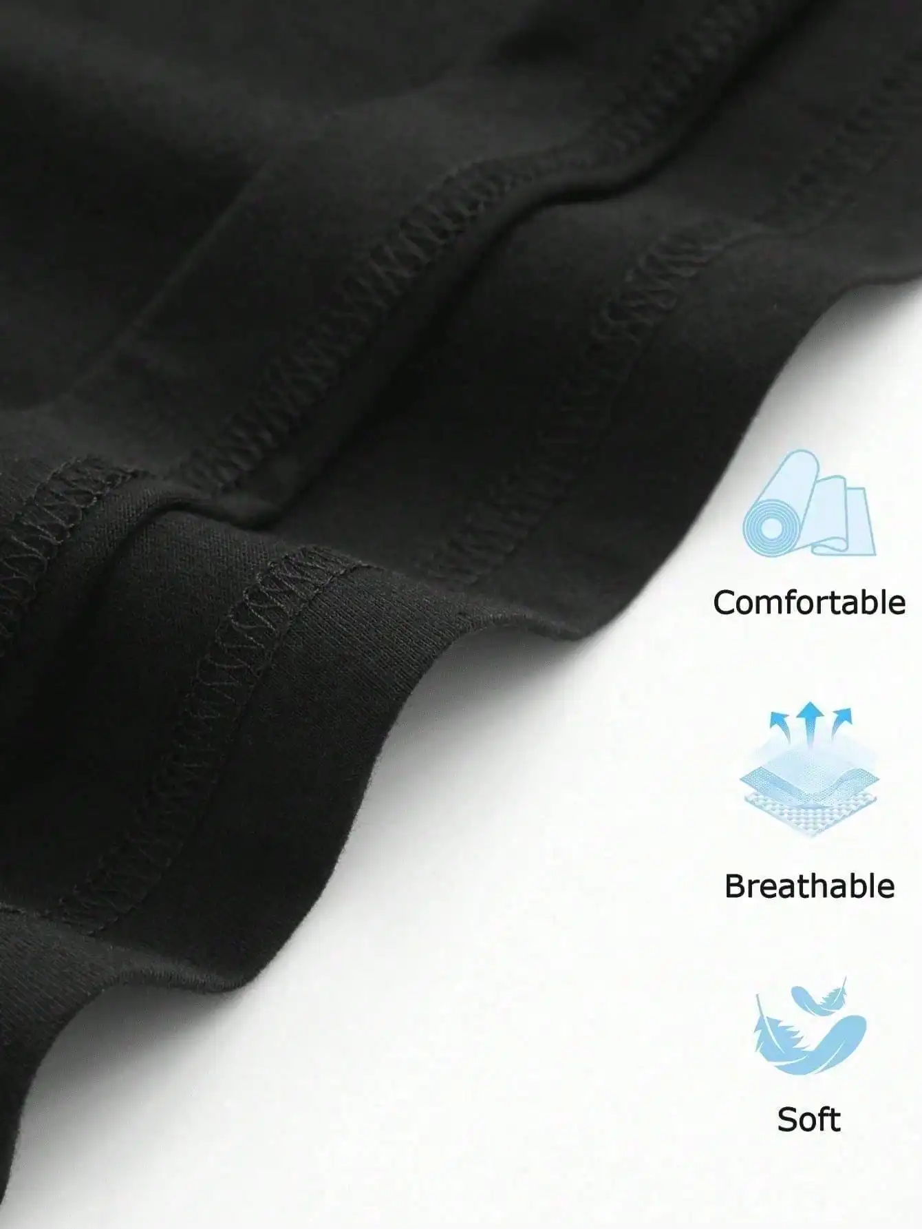 Boys/Girls Summer DJ Cat Cotton Graphic Tees, Black Casual Summer Tops With Cartoon Cat DJ Design - Image 5