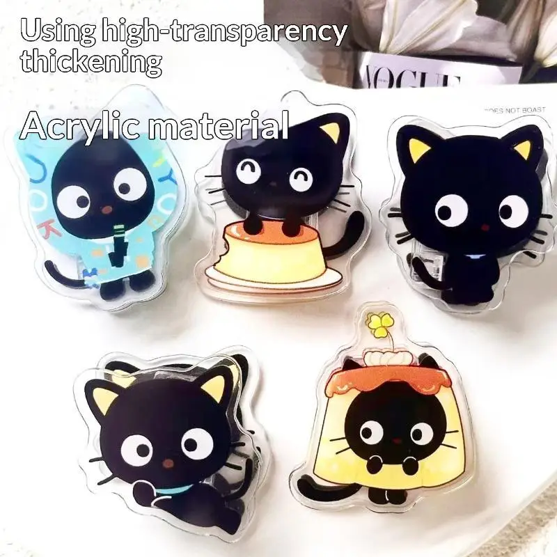 Purrfect Chococat Double‑Sided Acrylic Clips (5PCS) ⭐ - Image 7