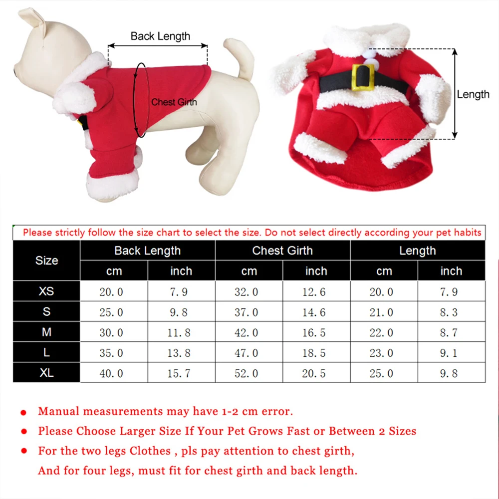 Santa Paw Holiday Suit. Cozy, Festive, and Totally Adorable - Image 8
