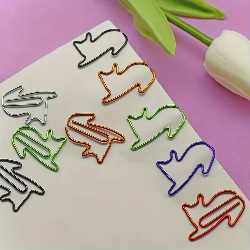 Purrfect Silhouette Cat Paper Clips (30PCS) ⭐ - Image 13