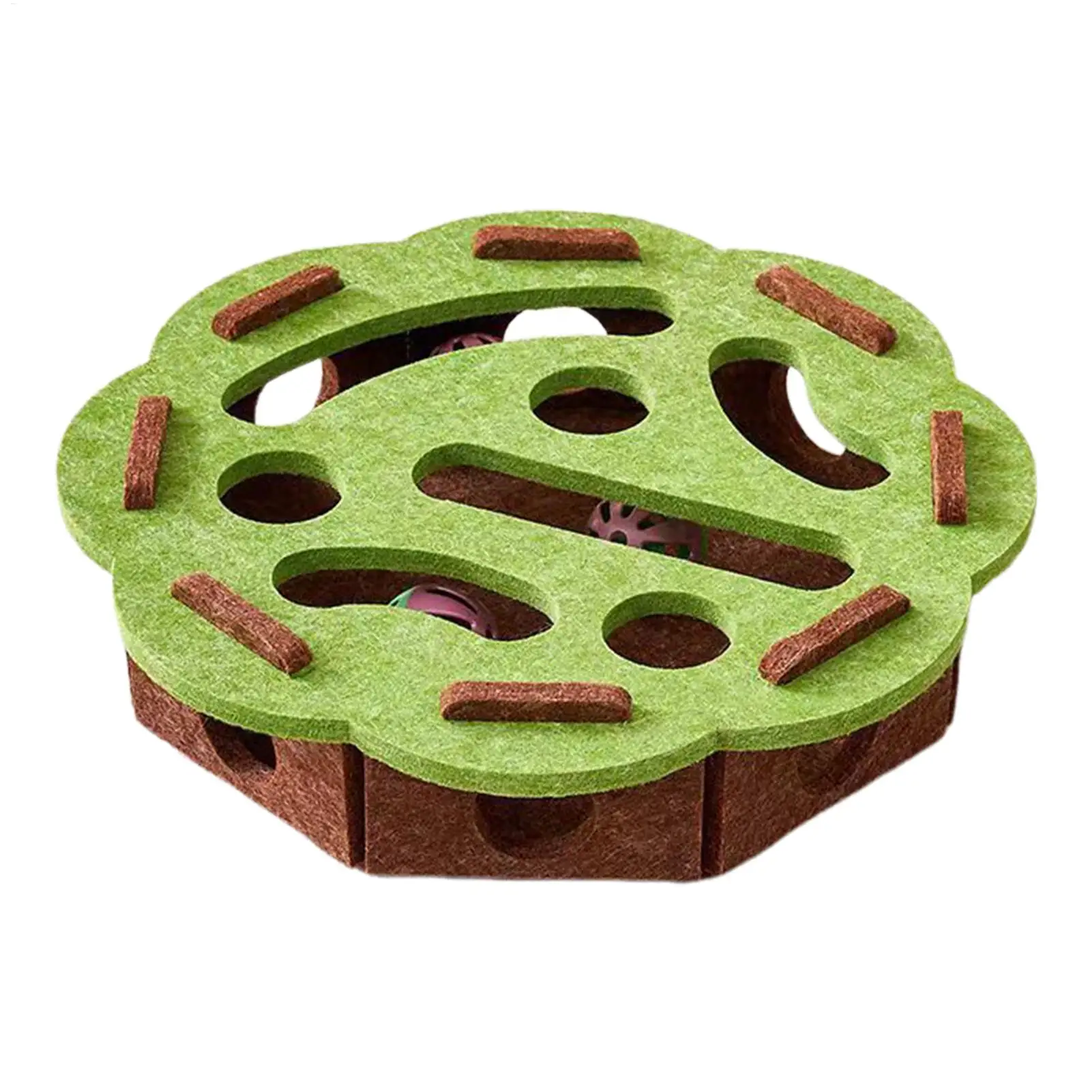 Felt Maze Puzzle Toy. Multi‑Layer Digging & Scratching Enrichment Game for Cats - Image 13