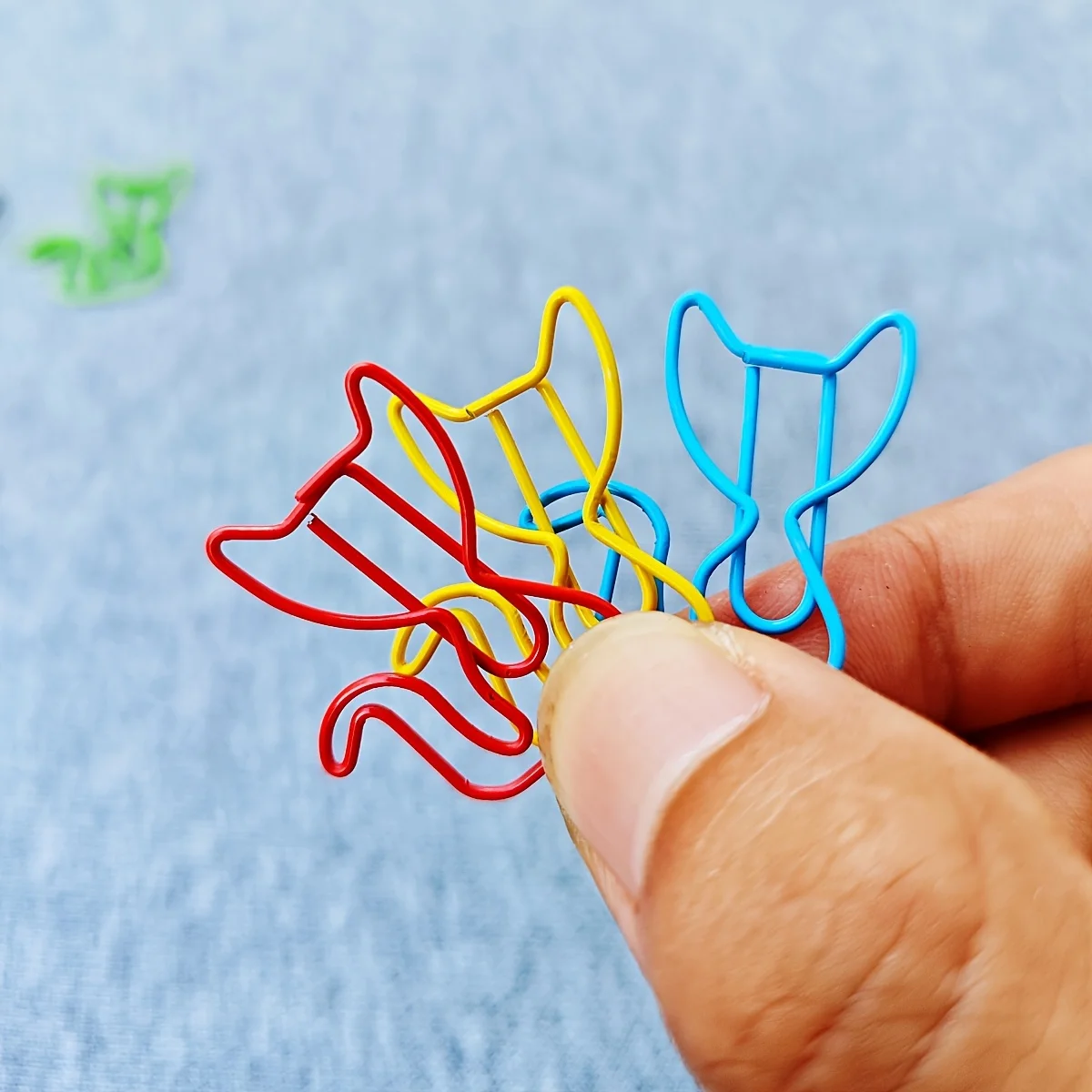 Purrfect Cat‑Shaped Paper Clips in Mixed Colors (25PCS) ⭐ - Image 3