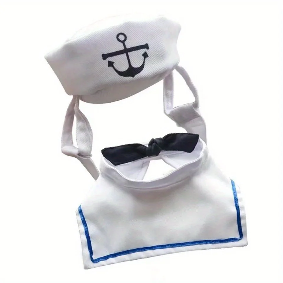 Seaside Sailor Kitty Suit. Nautical, Charming, and Ready to Set Sail - Image 8