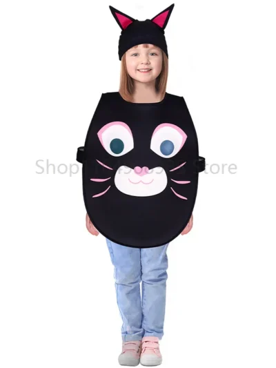Cartoon Animal Costume For Boys Girls.
