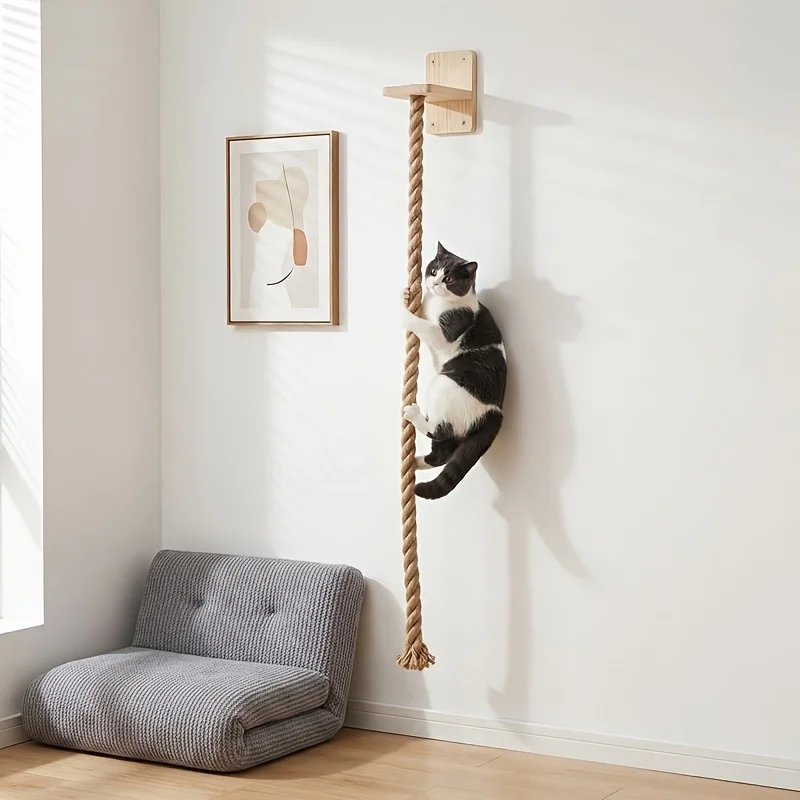 ⭐ Climb‑N‑Scratch Whisker Rope Loft - Image 2