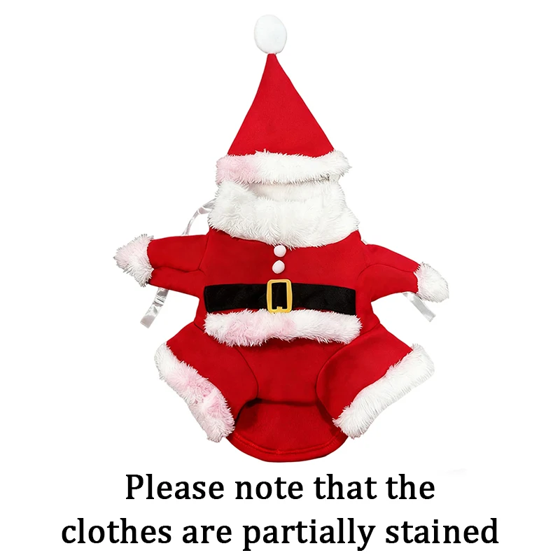 Santa Paw Holiday Suit. Cozy, Festive, and Totally Adorable - Image 7