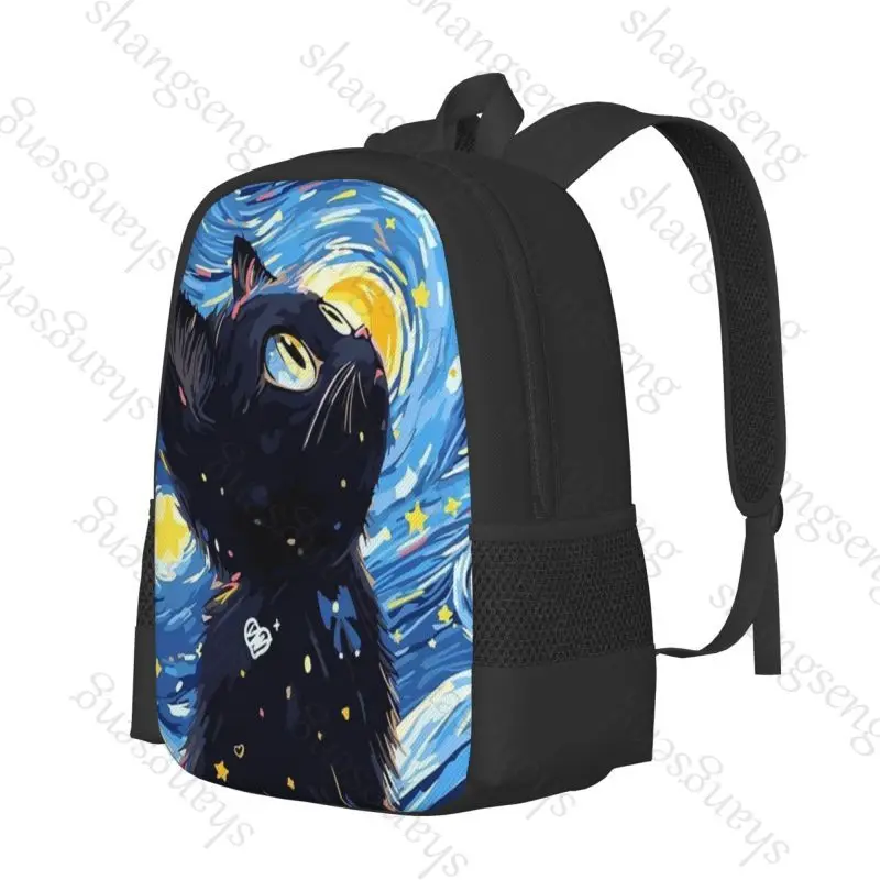 Magic Garden Cat Backpack - Large Capacity Kawaii School, Travel & Office Bag - Image 7