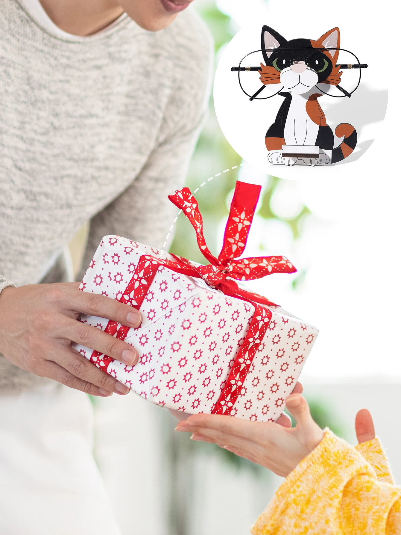 π 3D Cartoon Cat Eyeglass Holder β Wooden Desk Buddy for Glasses & Sunnies - Image 13